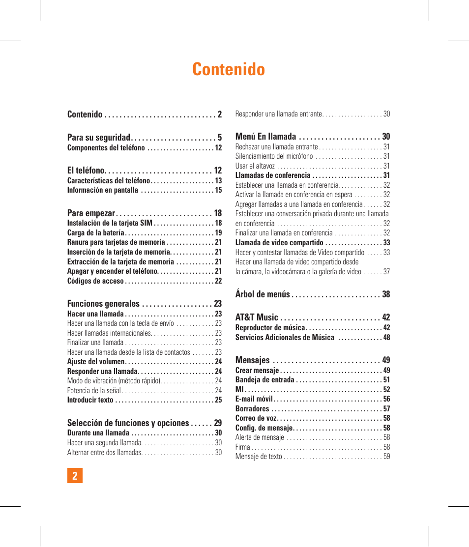 LG CF360 User Manual | Page 135 / 262