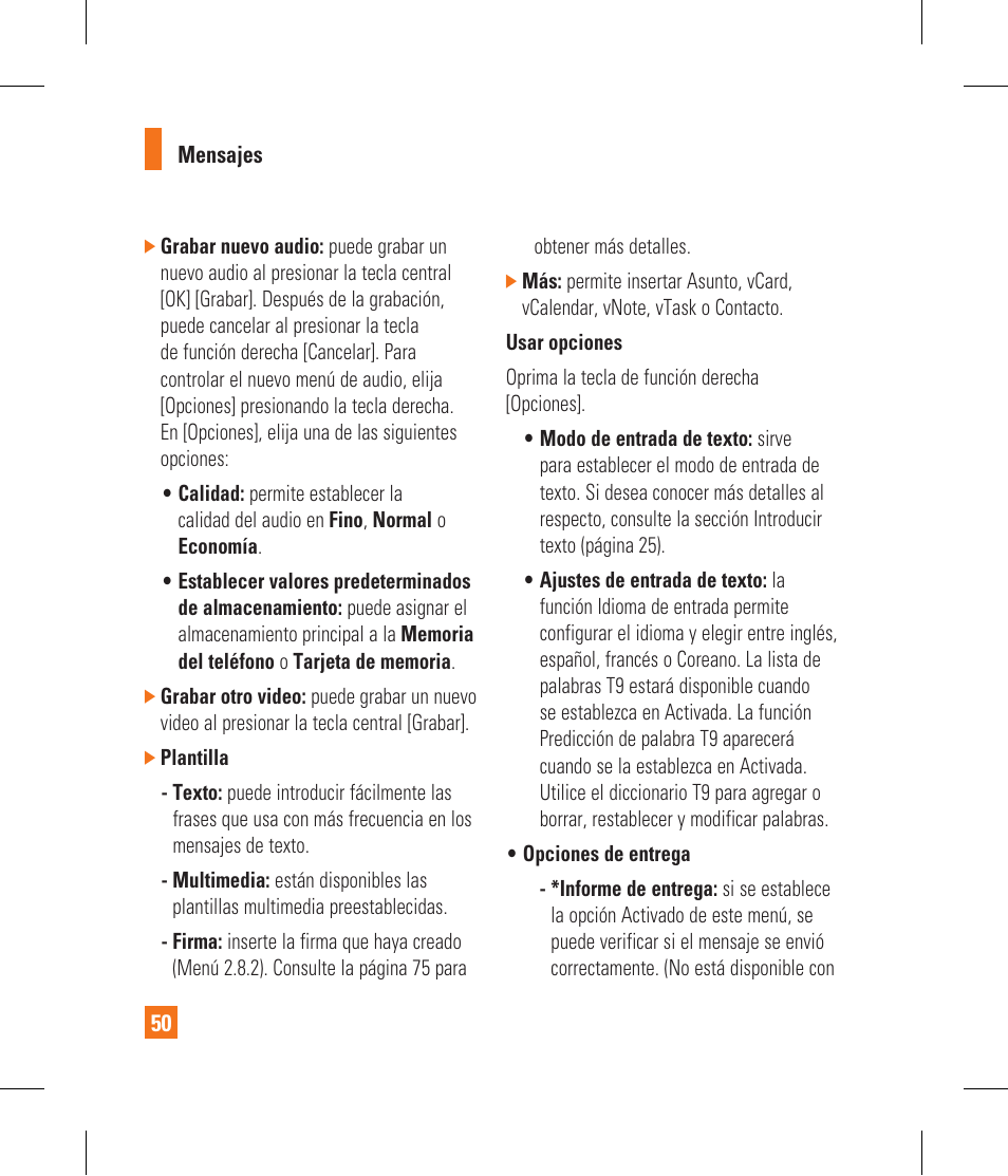 LG CF360 User Manual | Page 183 / 262