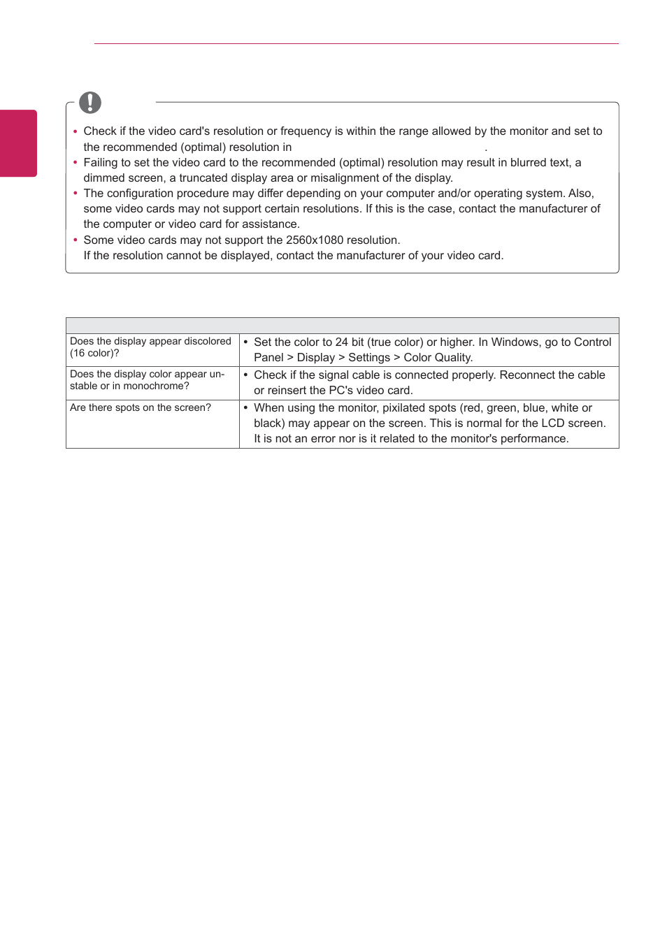 LG 29EA93-P User Manual | Page 36 / 40