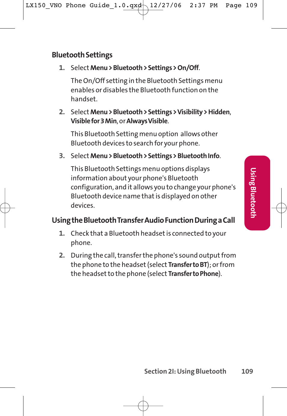 LG LG150 User Manual | Page 121 / 174