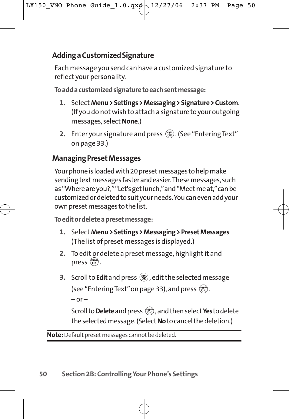 LG LG150 User Manual | Page 62 / 174