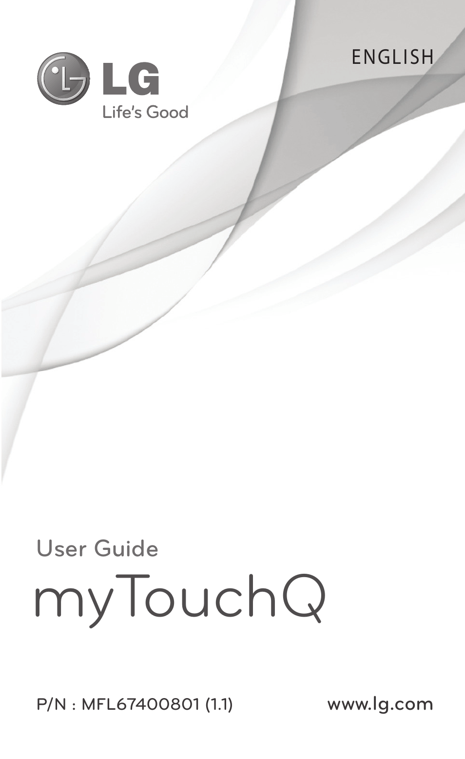 LG LGC800VL User Manual | 342 pages