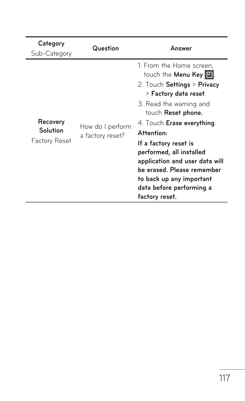 LG LGC800VL User Manual | Page 117 / 342