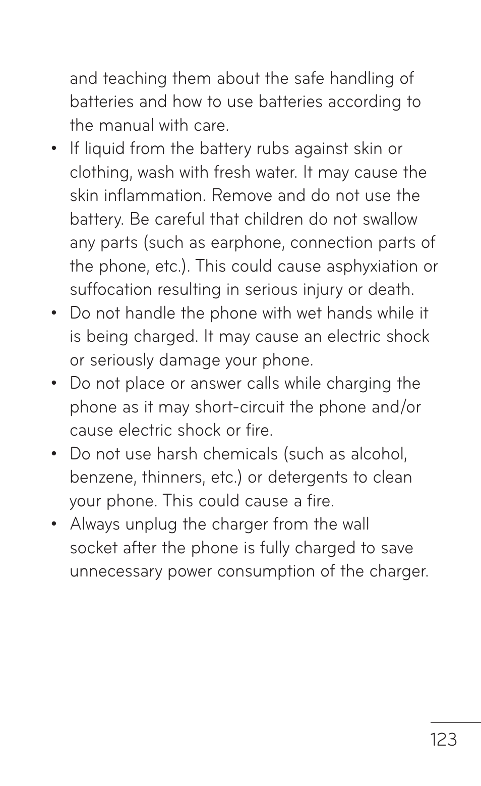 LG LGC800VL User Manual | Page 123 / 342