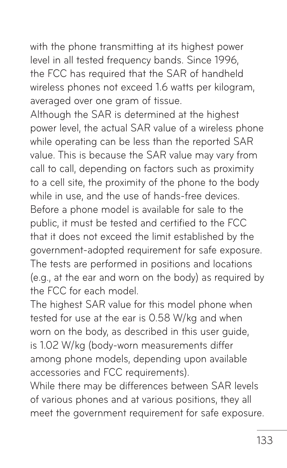 LG LGC800VL User Manual | Page 133 / 342