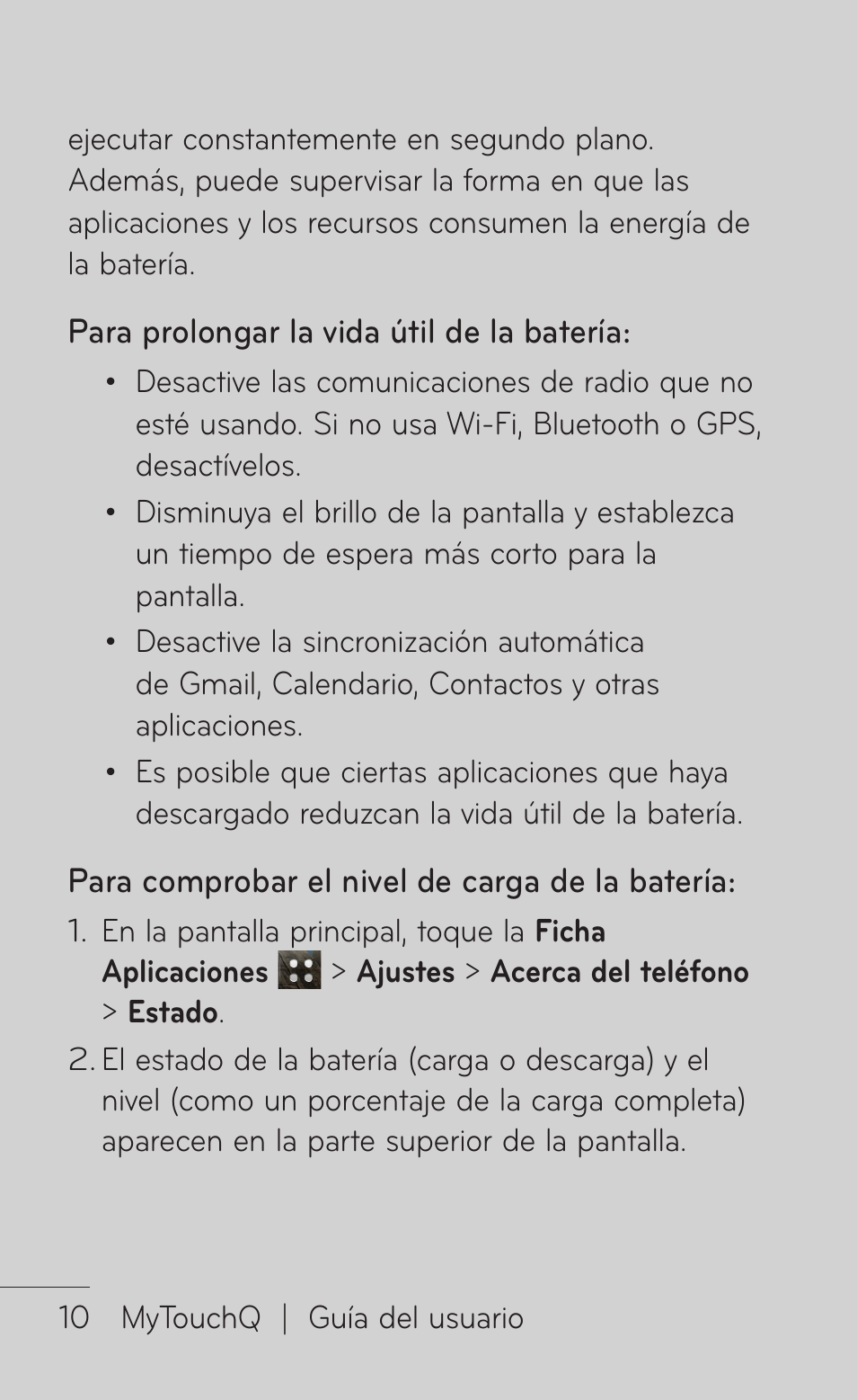 LG LGC800VL User Manual | Page 172 / 342