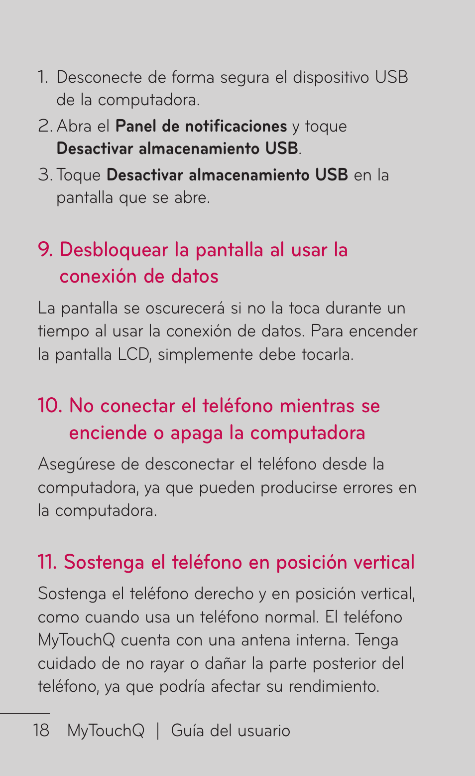 Sostenga el teléfono en posición vertical | LG LGC800VL User Manual | Page 180 / 342