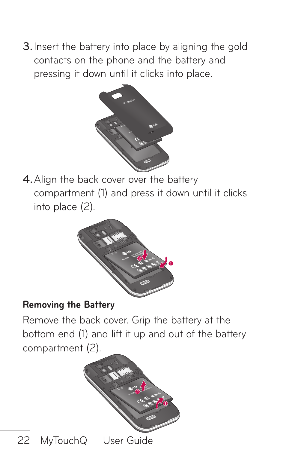 LG LGC800VL User Manual | Page 22 / 342