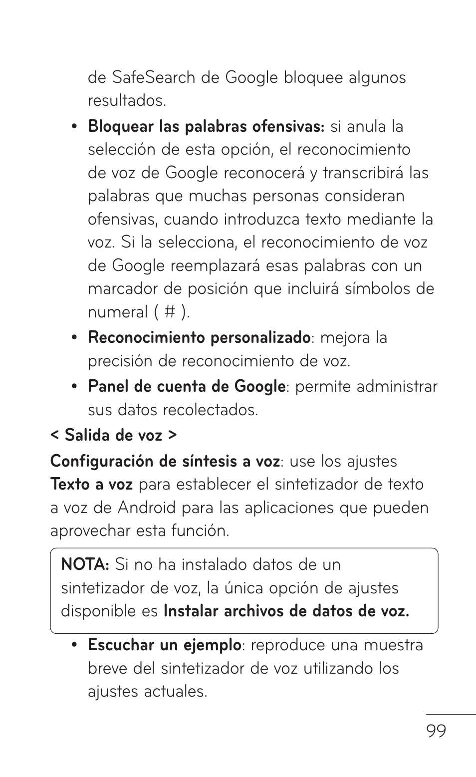 LG LGC800VL User Manual | Page 261 / 342