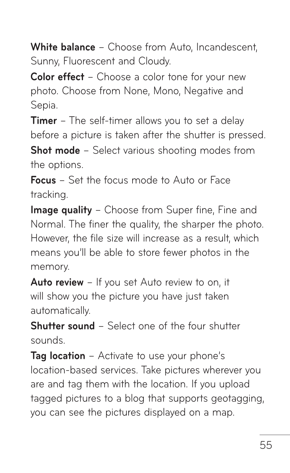 LG LGC800VL User Manual | Page 55 / 342