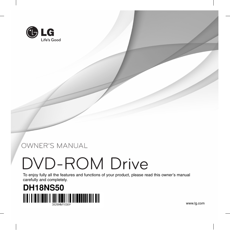 LG DH18NS50 User Manual | 16 pages