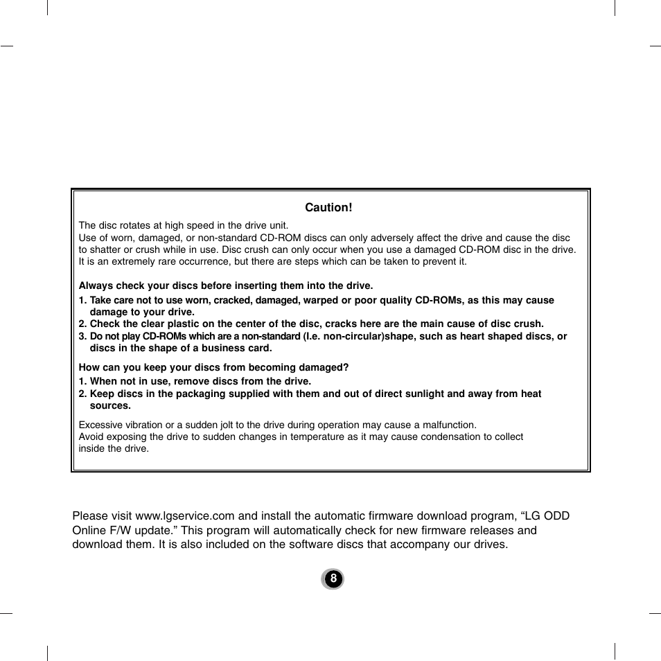 LG DH18NS50 User Manual | Page 8 / 16