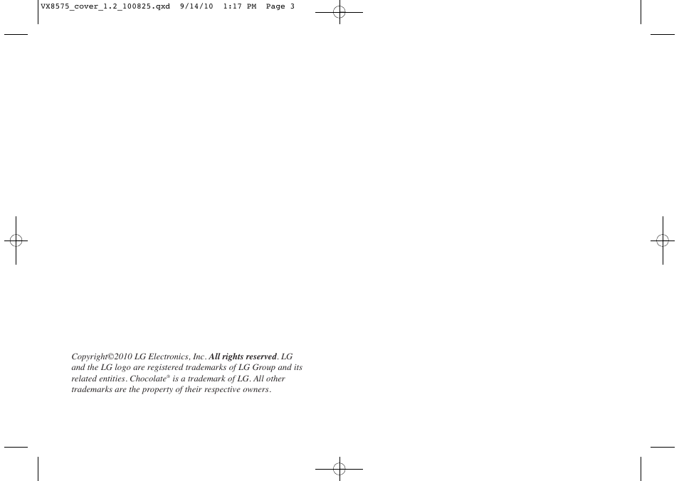 LG LGVX8575LK User Manual | Page 2 / 162