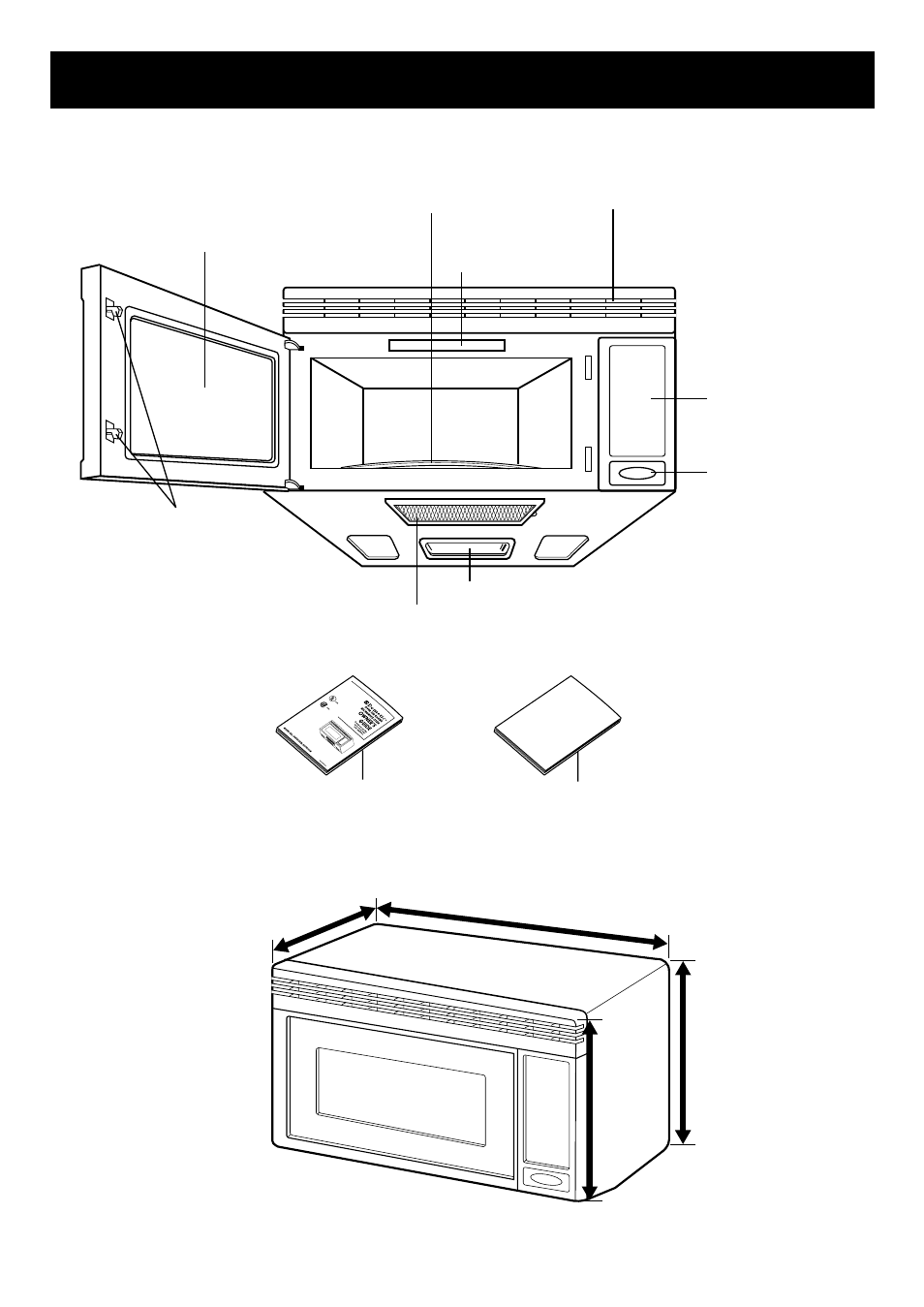 Information, Microwave oven features | LG MV1304W User Manual | Page 7 / 27