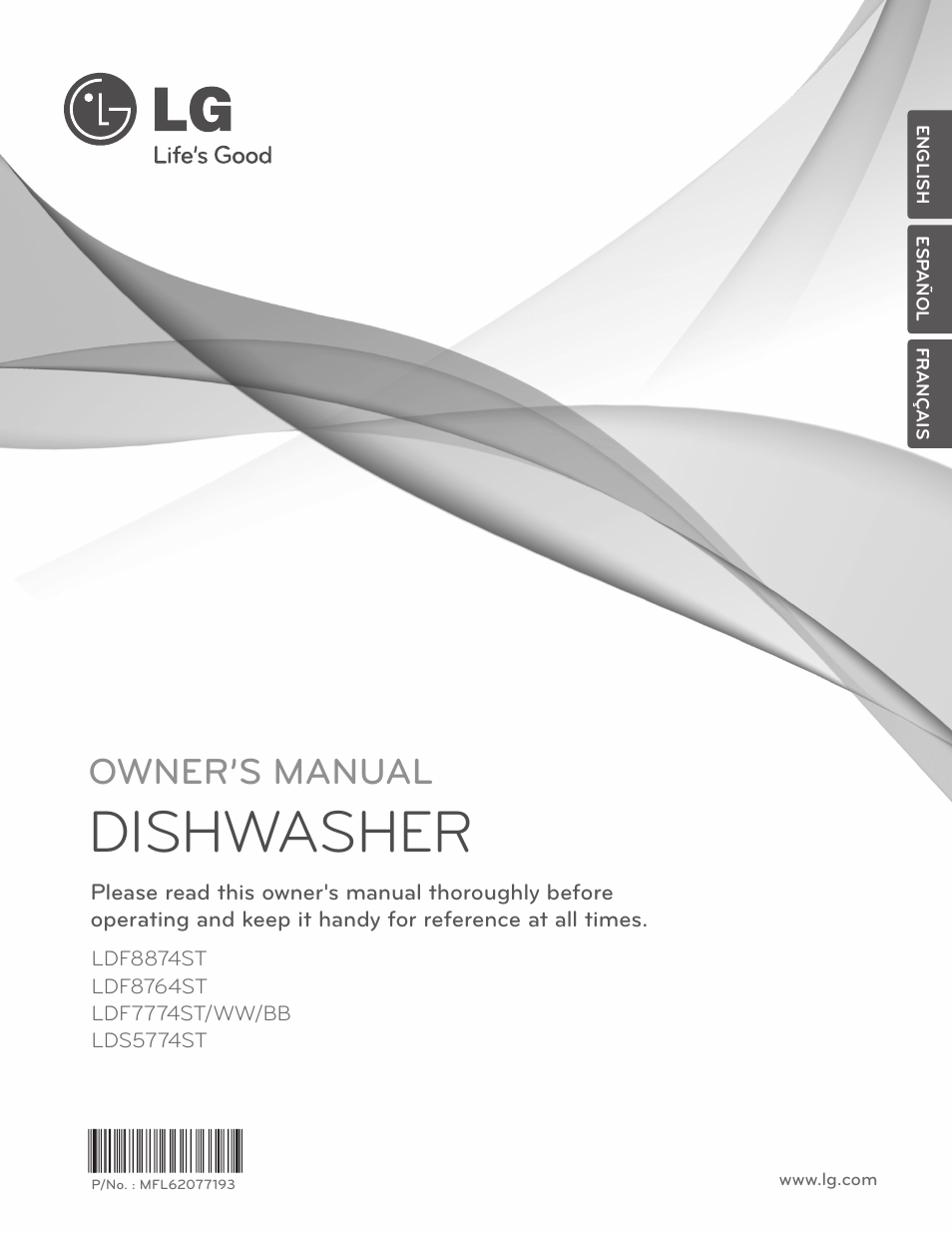 LG LDF8874ST User Manual | 100 pages