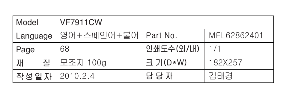 LG LuV300B User Manual | 69 pages