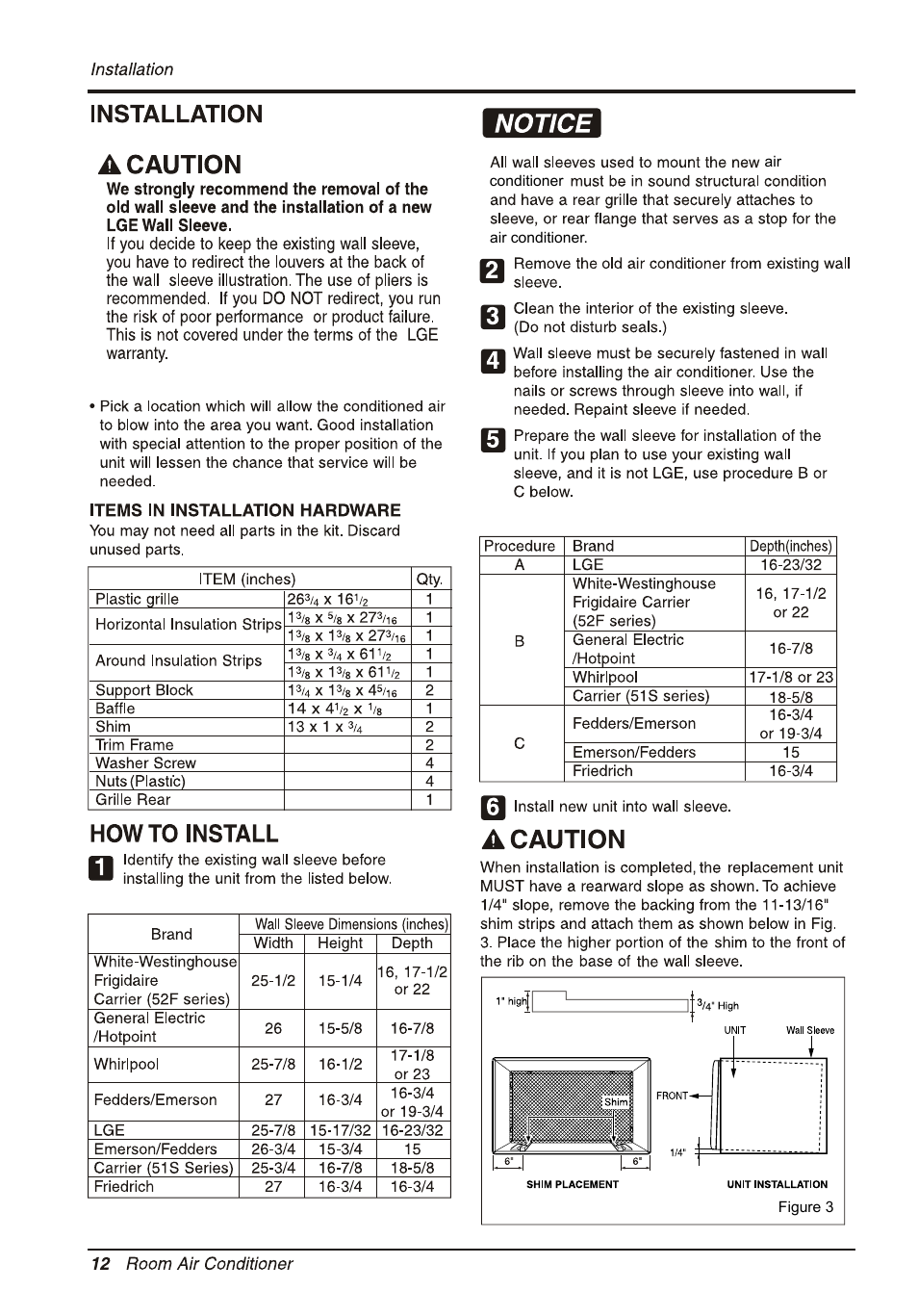 LG LT1033HNR User Manual | Page 12 / 48