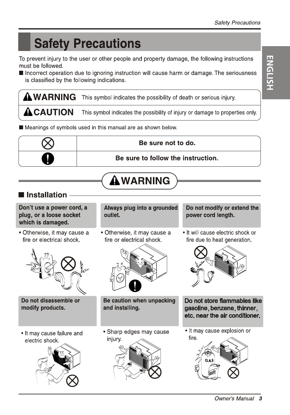 LG LT1033HNR User Manual | Page 3 / 48