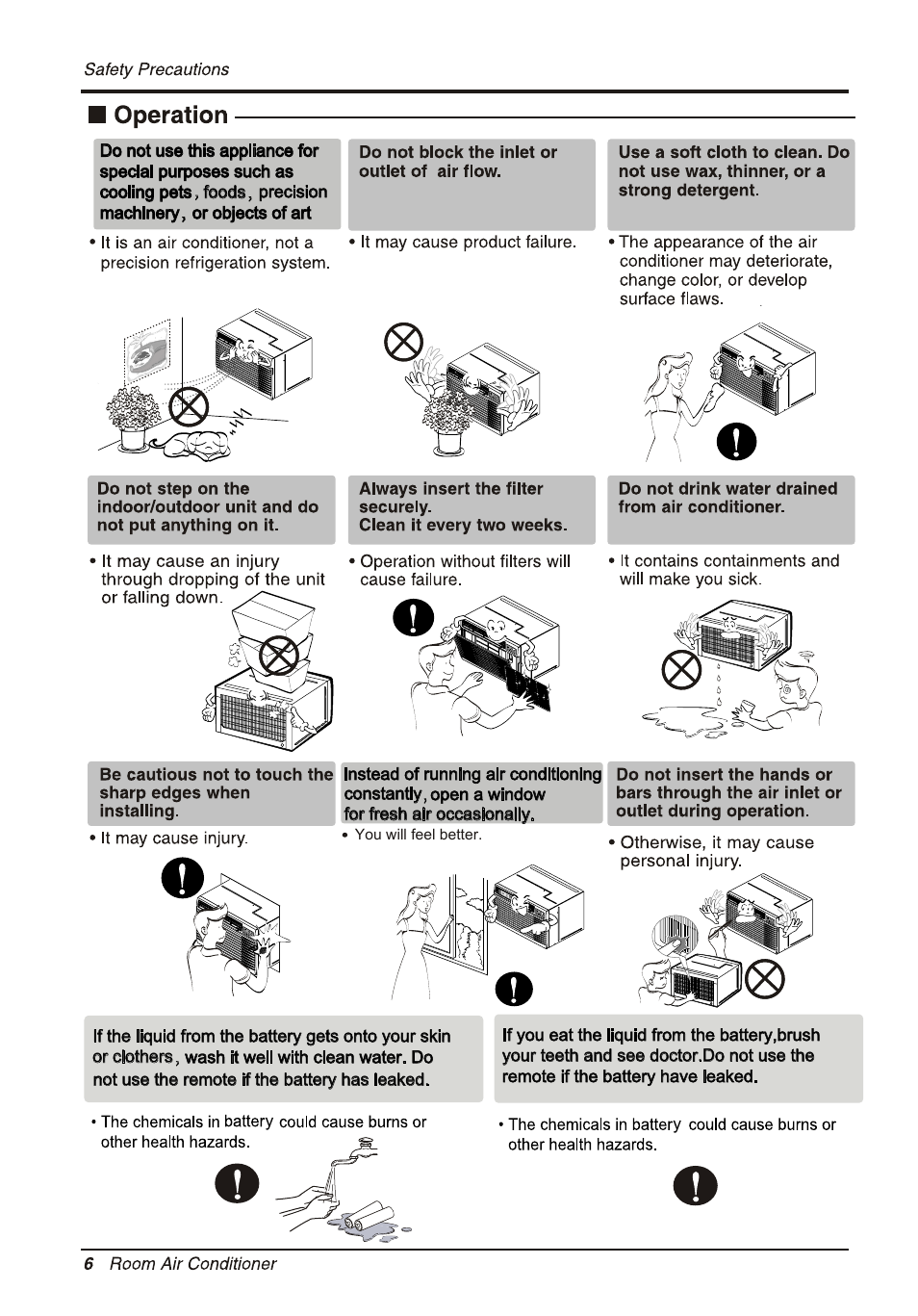 LG LT1033HNR User Manual | Page 6 / 48