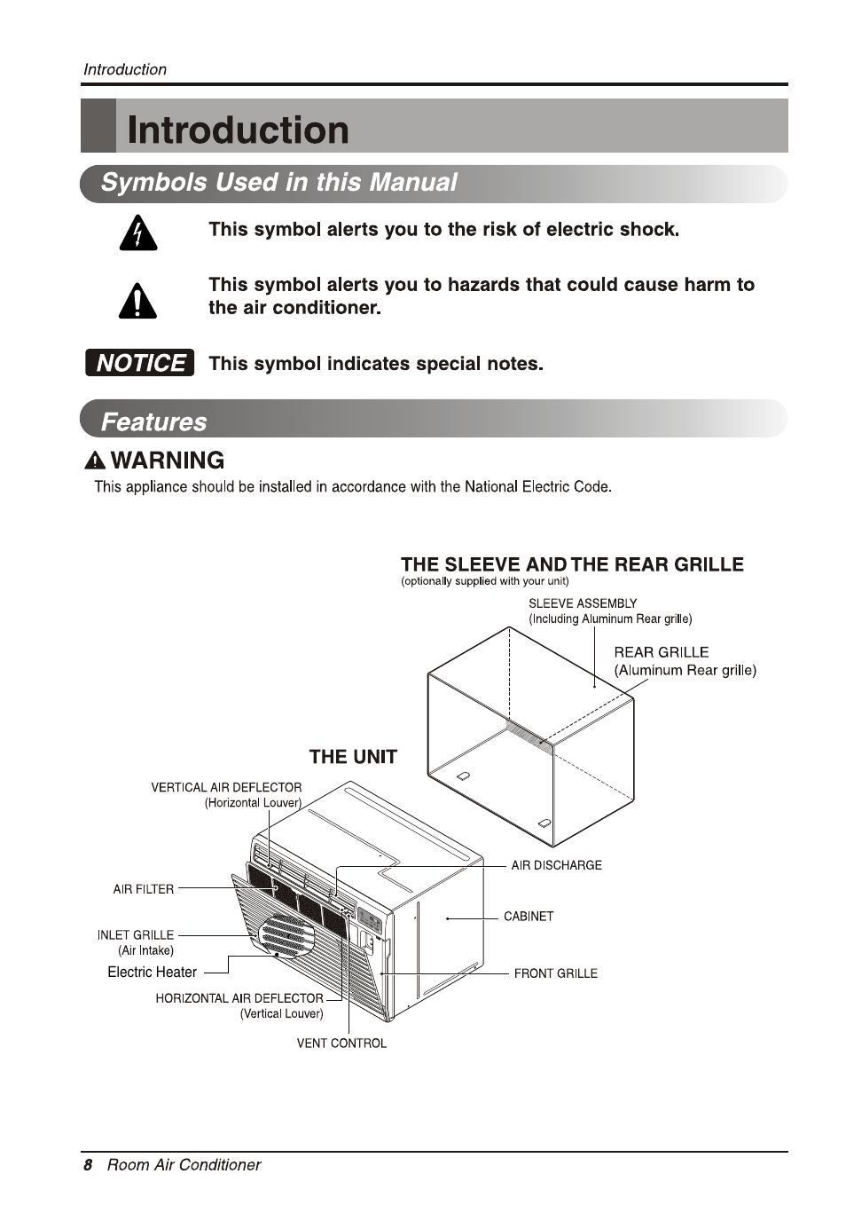 LG LT1033HNR User Manual | Page 8 / 48