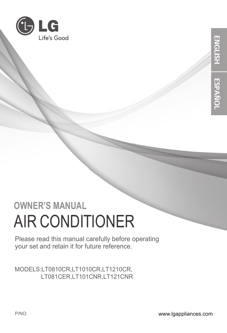 LG LT101CNR User Manual | 47 pages