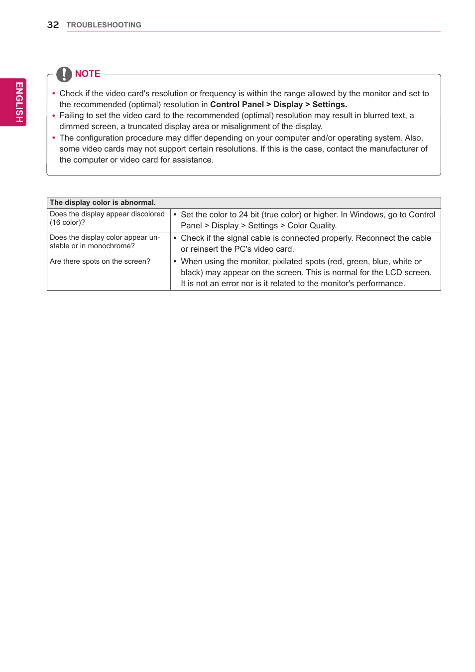 LG 27EA83-D User Manual | Page 33 / 37