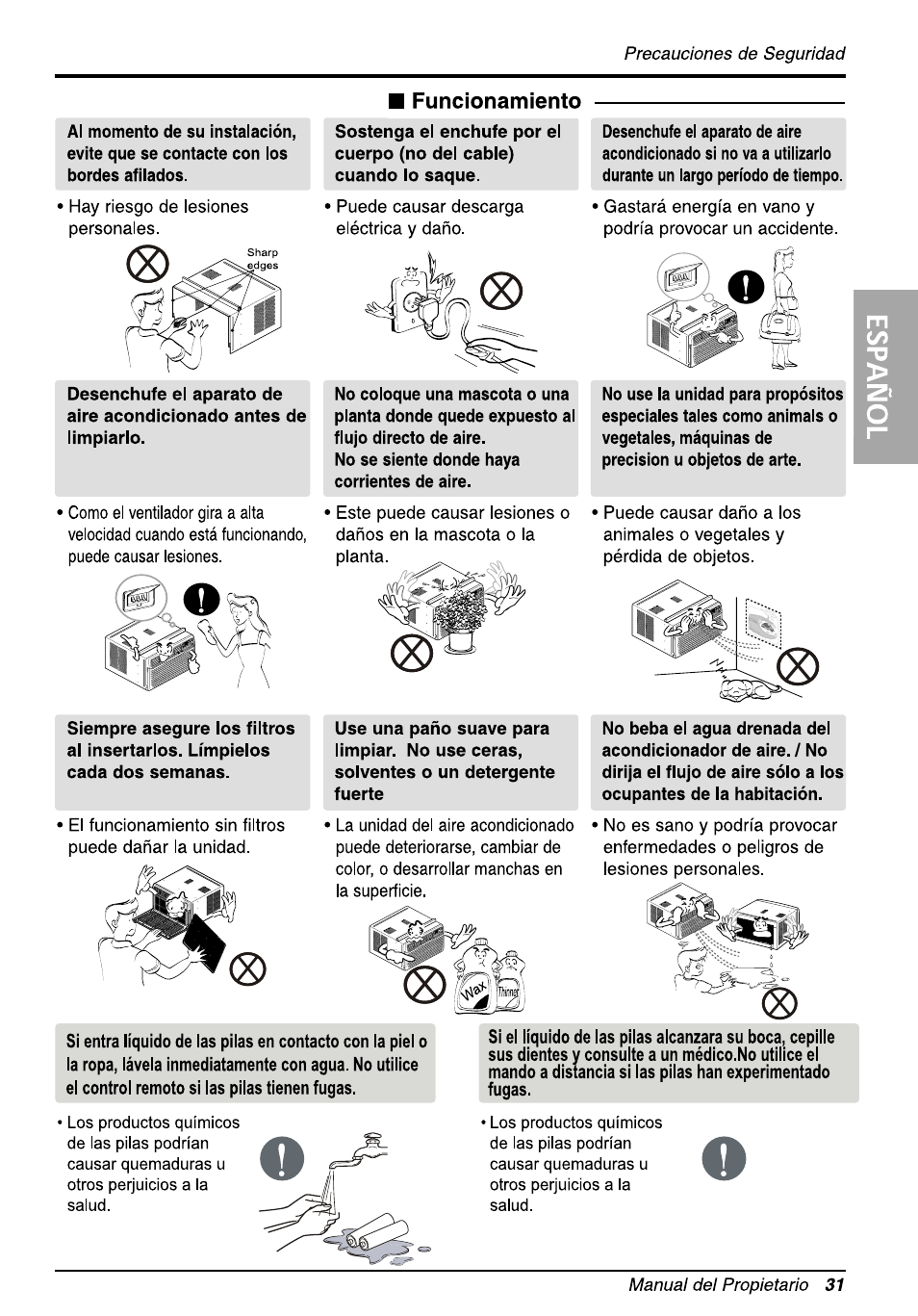LG L8010ER User Manual | Page 31 / 52
