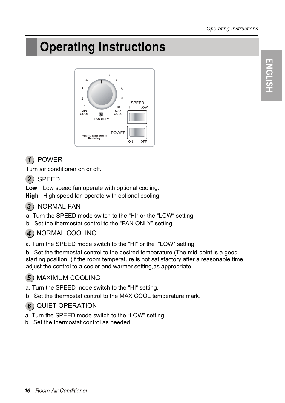 LG LW5012J User Manual | Page 16 / 20