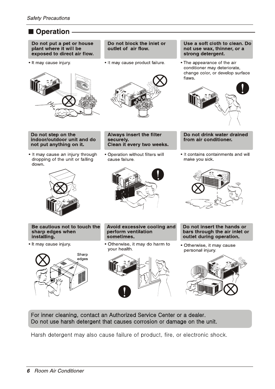 LG LW5012J User Manual | Page 6 / 20