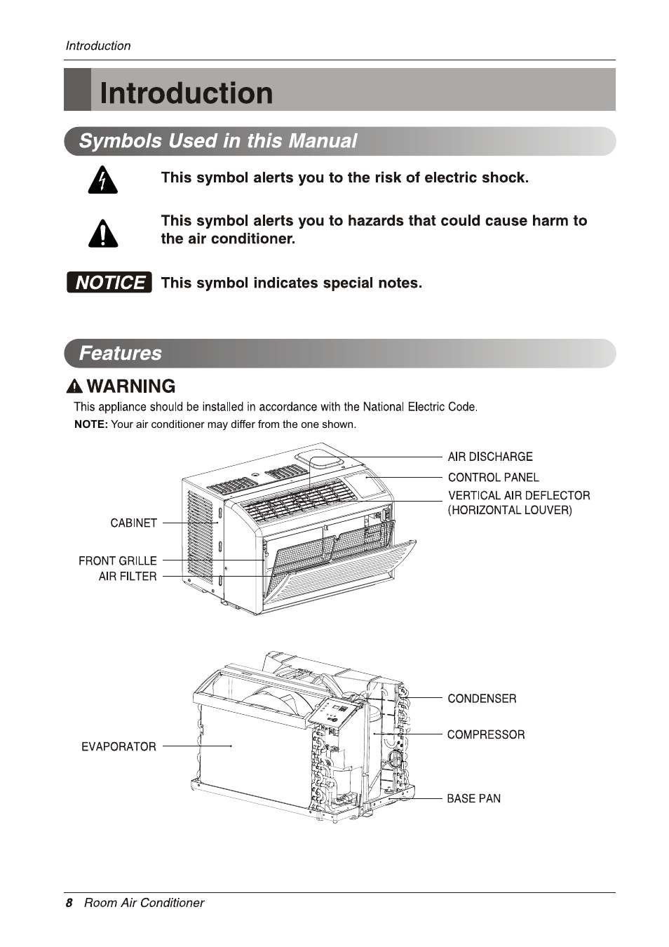 LG LW5012J User Manual | Page 8 / 20