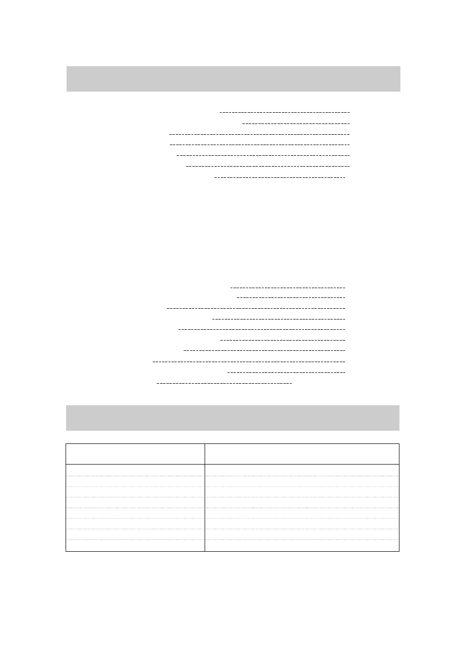 Table of contents technical specifications | LG MA7005ST User Manual | Page 3 / 24