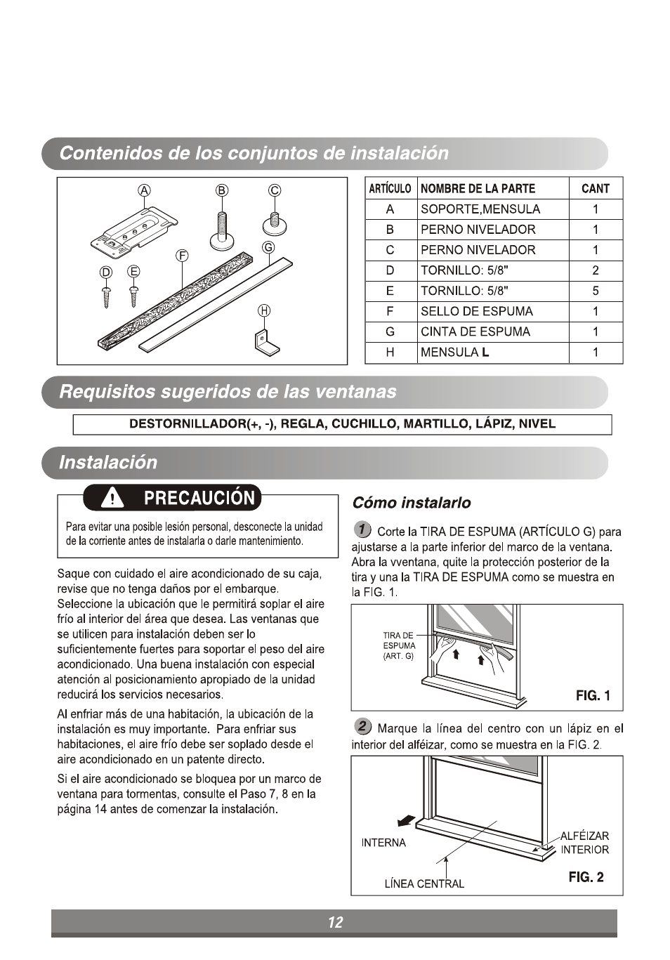 LG LP6010ER User Manual | Page 32 / 40