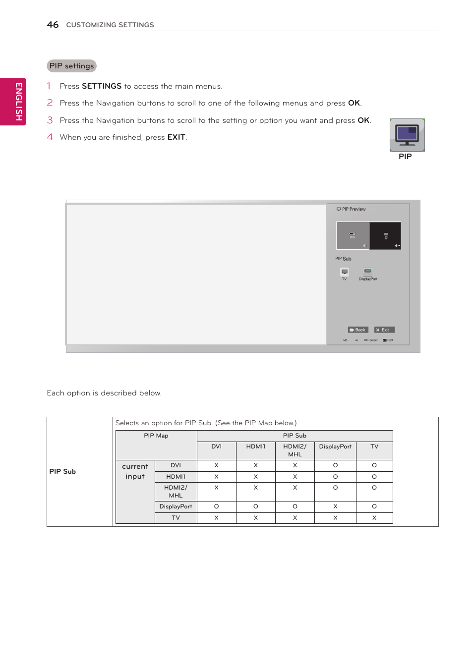 English | LG 29LN450W User Manual | Page 47 / 58