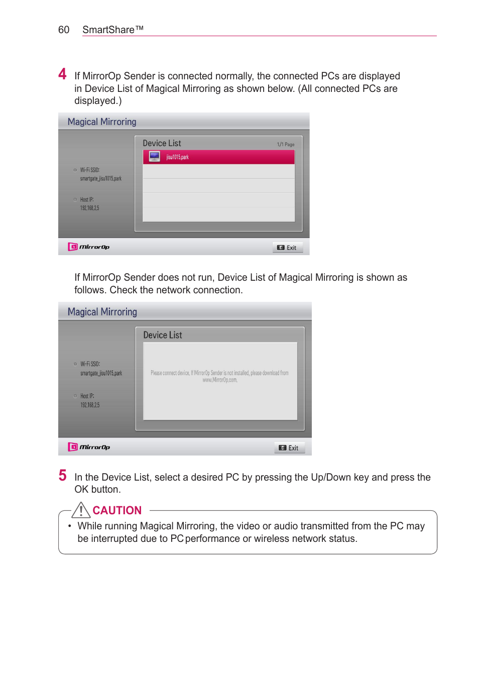 LG HECTO User Manual | Page 60 / 107