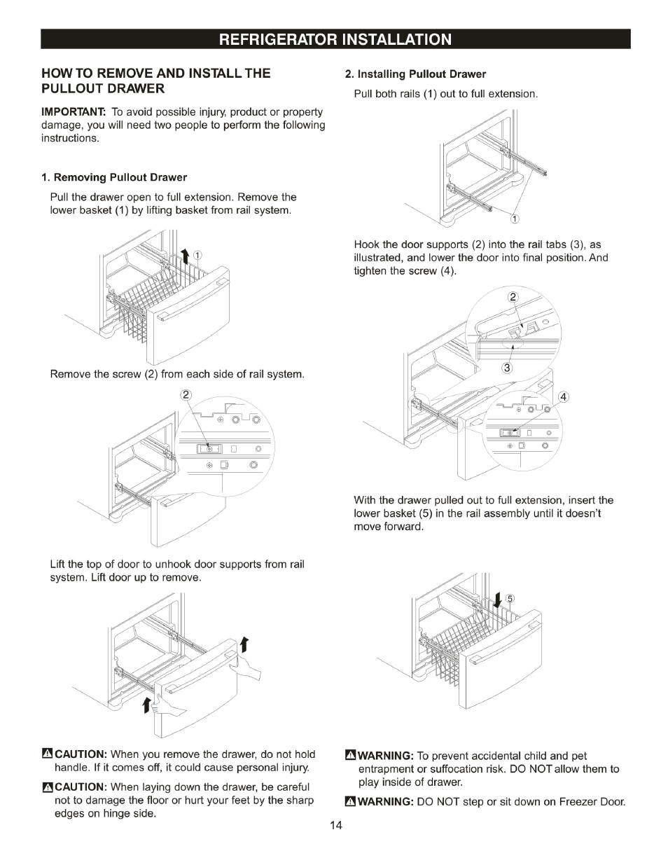 LG LRFC22750TT User Manual | Page 14 / 35