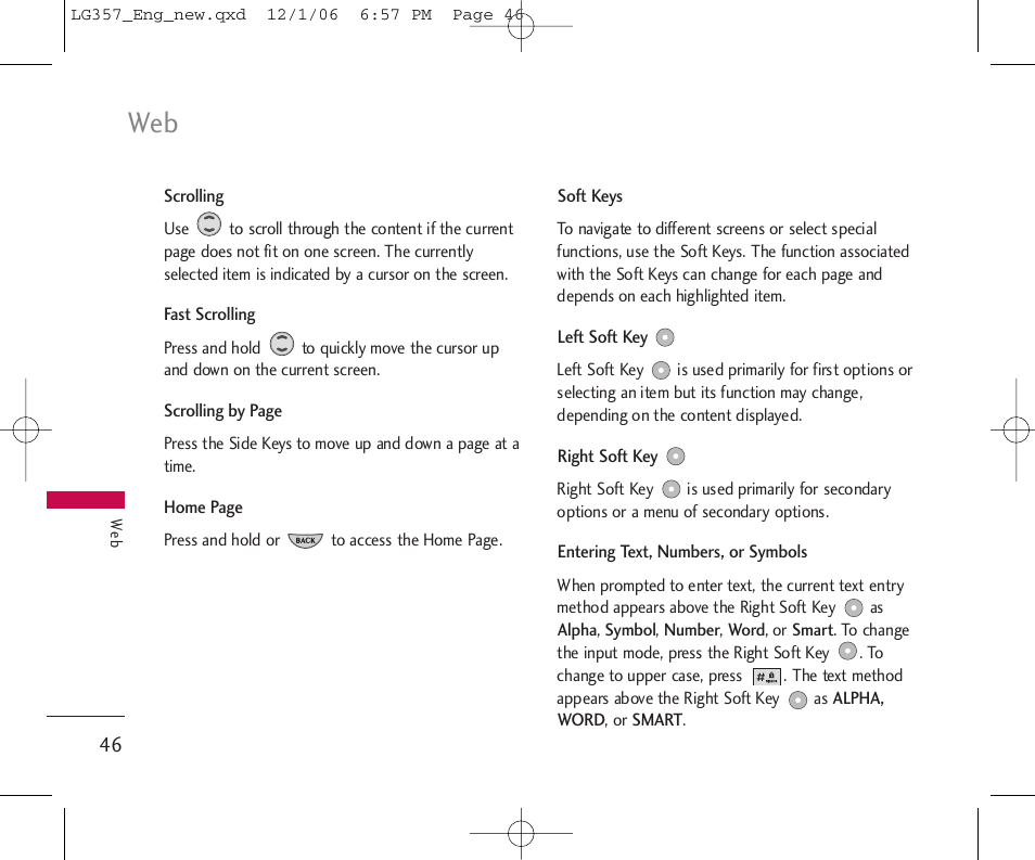 LG LG357 User Manual | Page 46 / 106