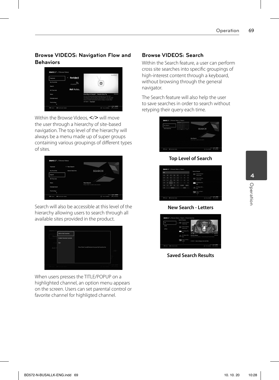 LG BD570 User Manual | Page 69 / 100