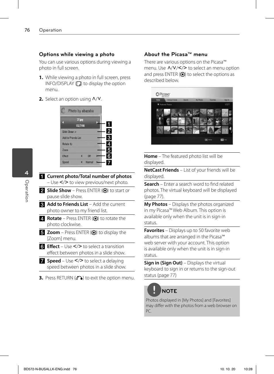 LG BD570 User Manual | Page 76 / 100