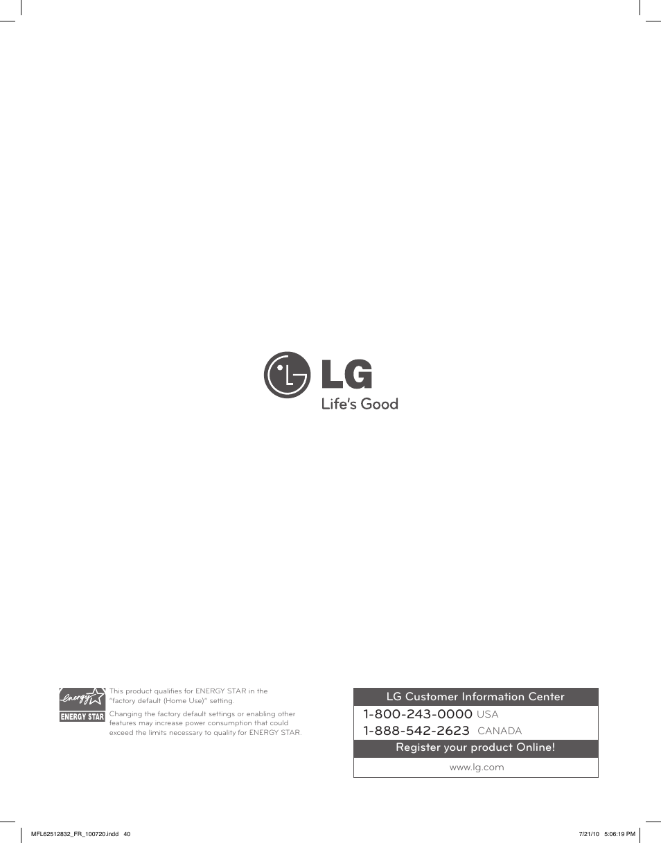 LG DLE2140W User Manual | Page 124 / 124