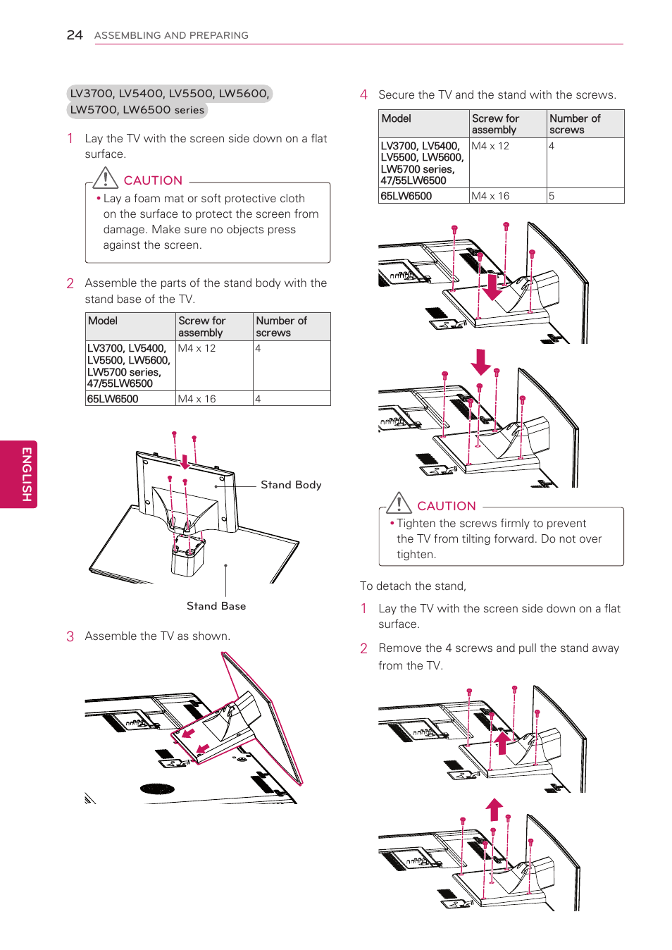 LG 42LV3700 User Manual | Page 24 / 172