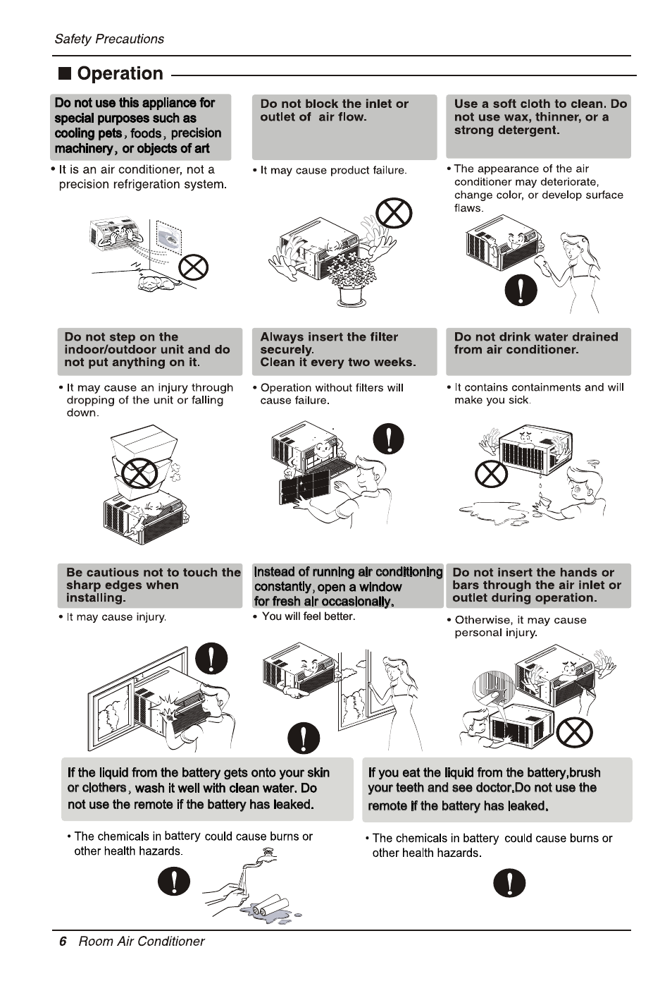 LG LW5013 User Manual | Page 6 / 40