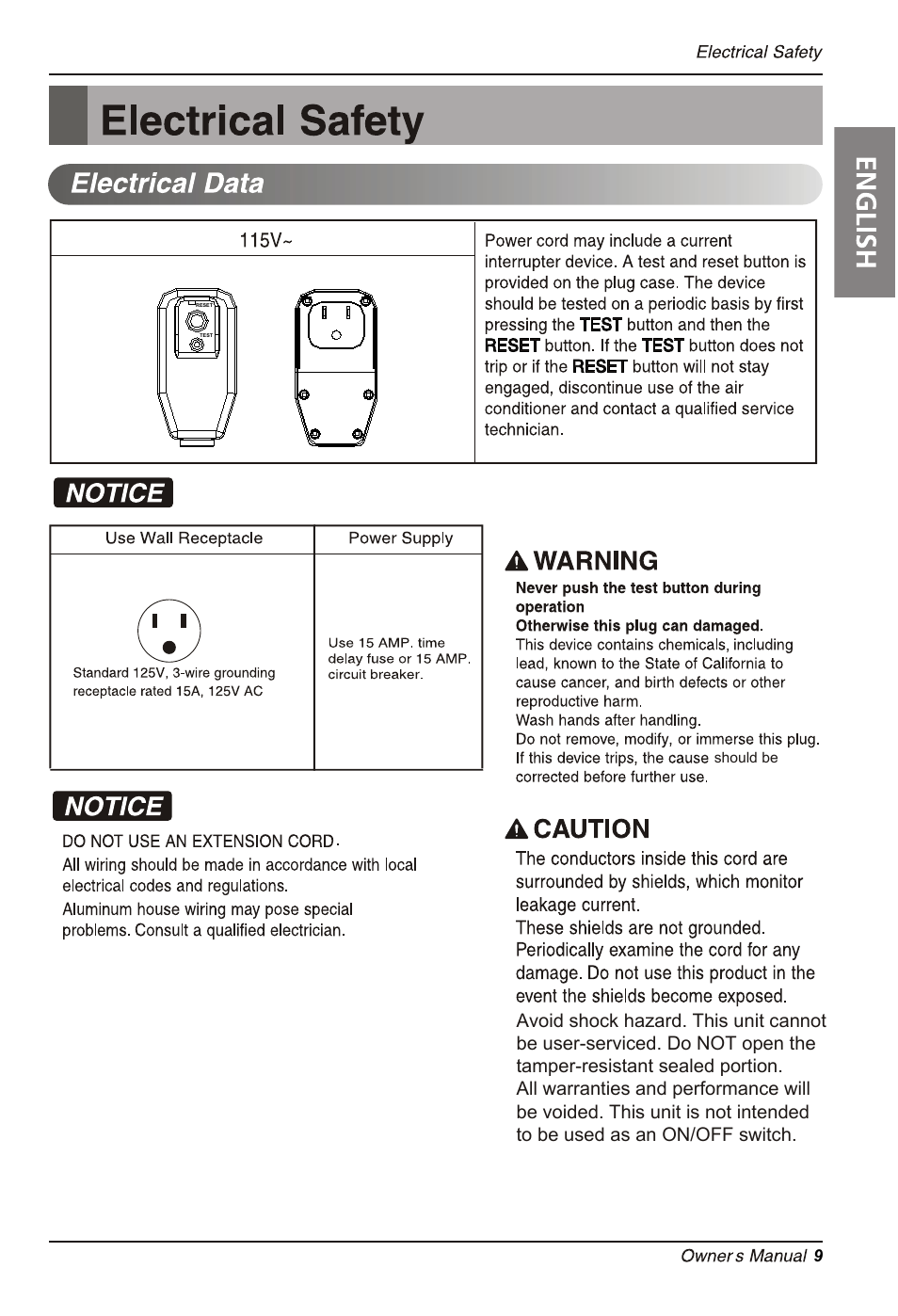 LG LW5013 User Manual | Page 9 / 40