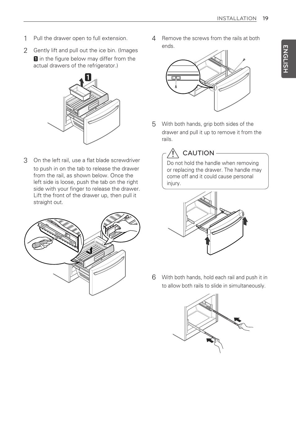 LG LFX31935ST User Manual | Page 19 / 61