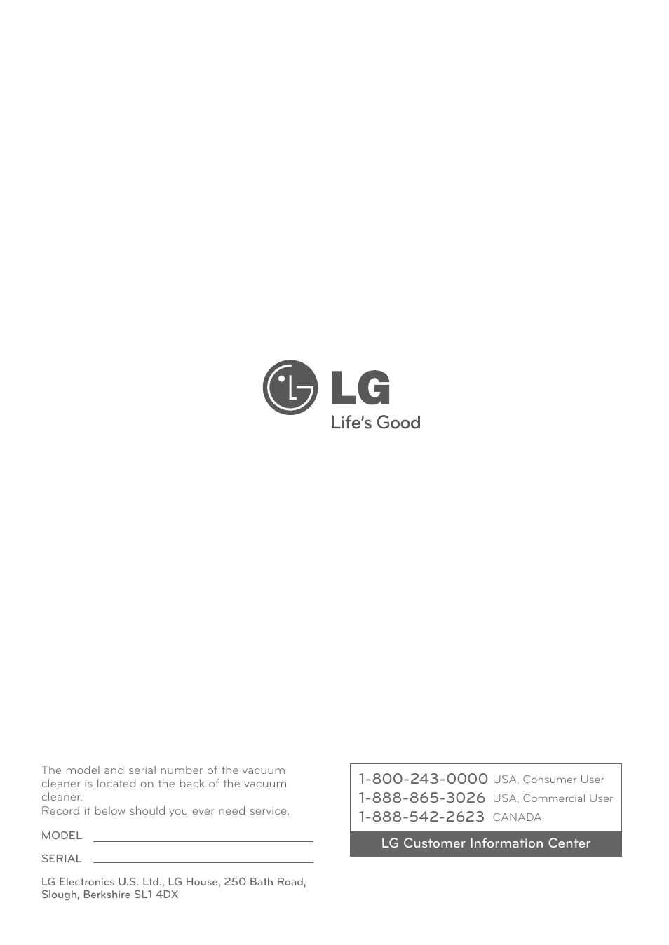 LG LUV200R User Manual | Page 75 / 75