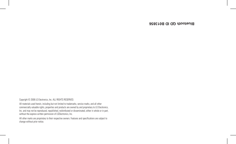 LG CB630 User Manual | Page 2 / 294
