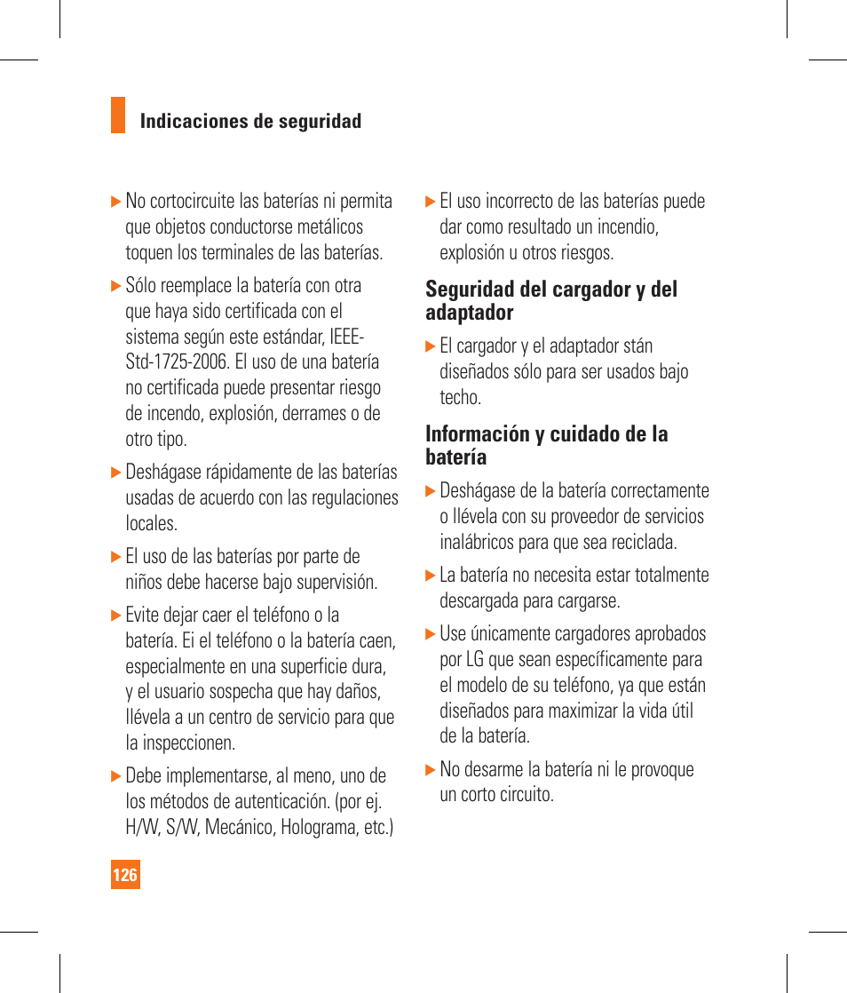 LG CB630 User Manual | Page 266 / 294