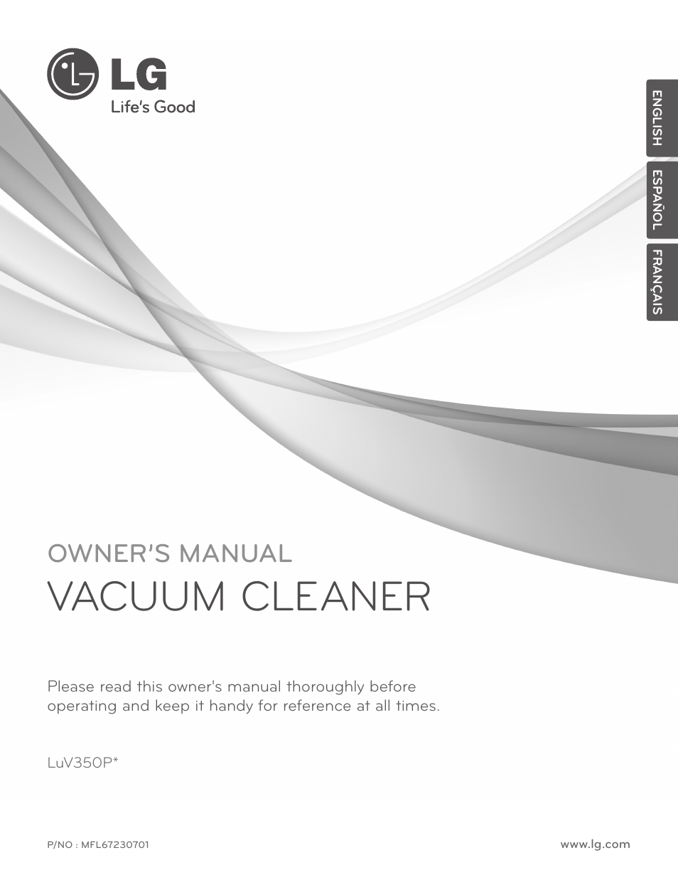 LG LUV350P User Manual | 58 pages