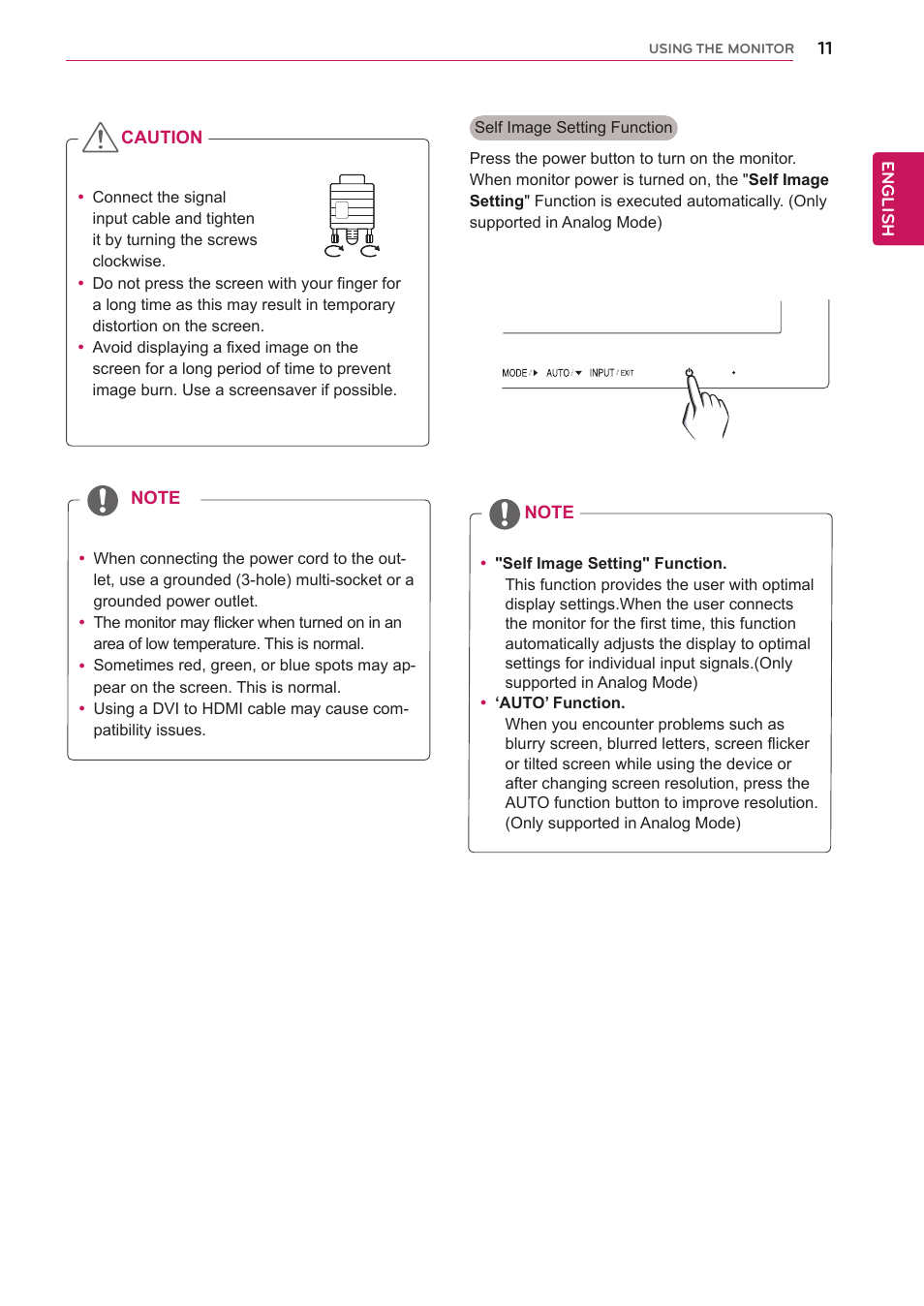LG 23ET63B-W User Manual | Page 11 / 27