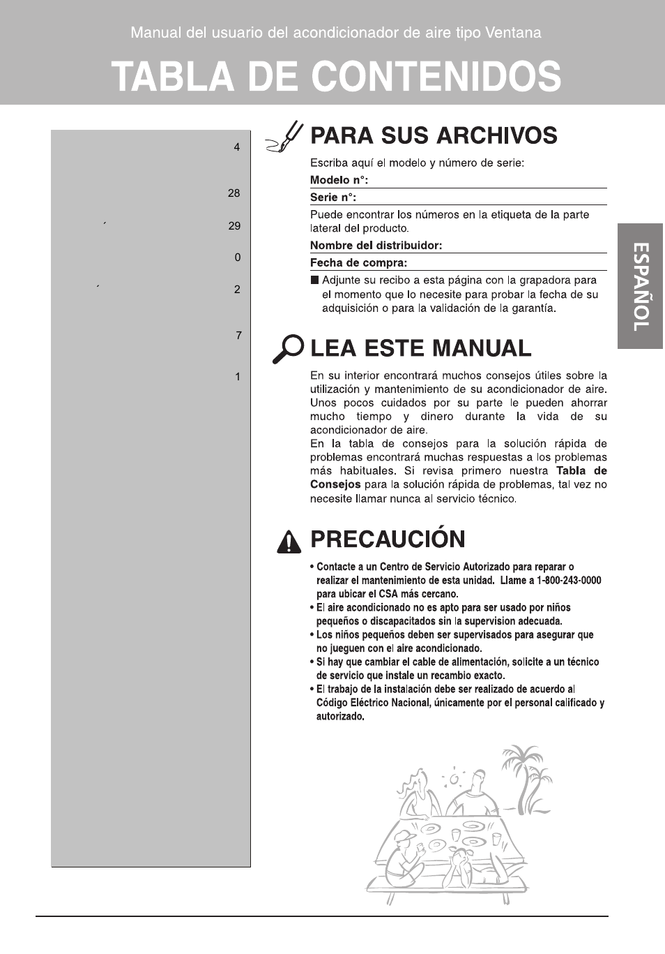 LG LW1814ER User Manual | Page 23 / 46