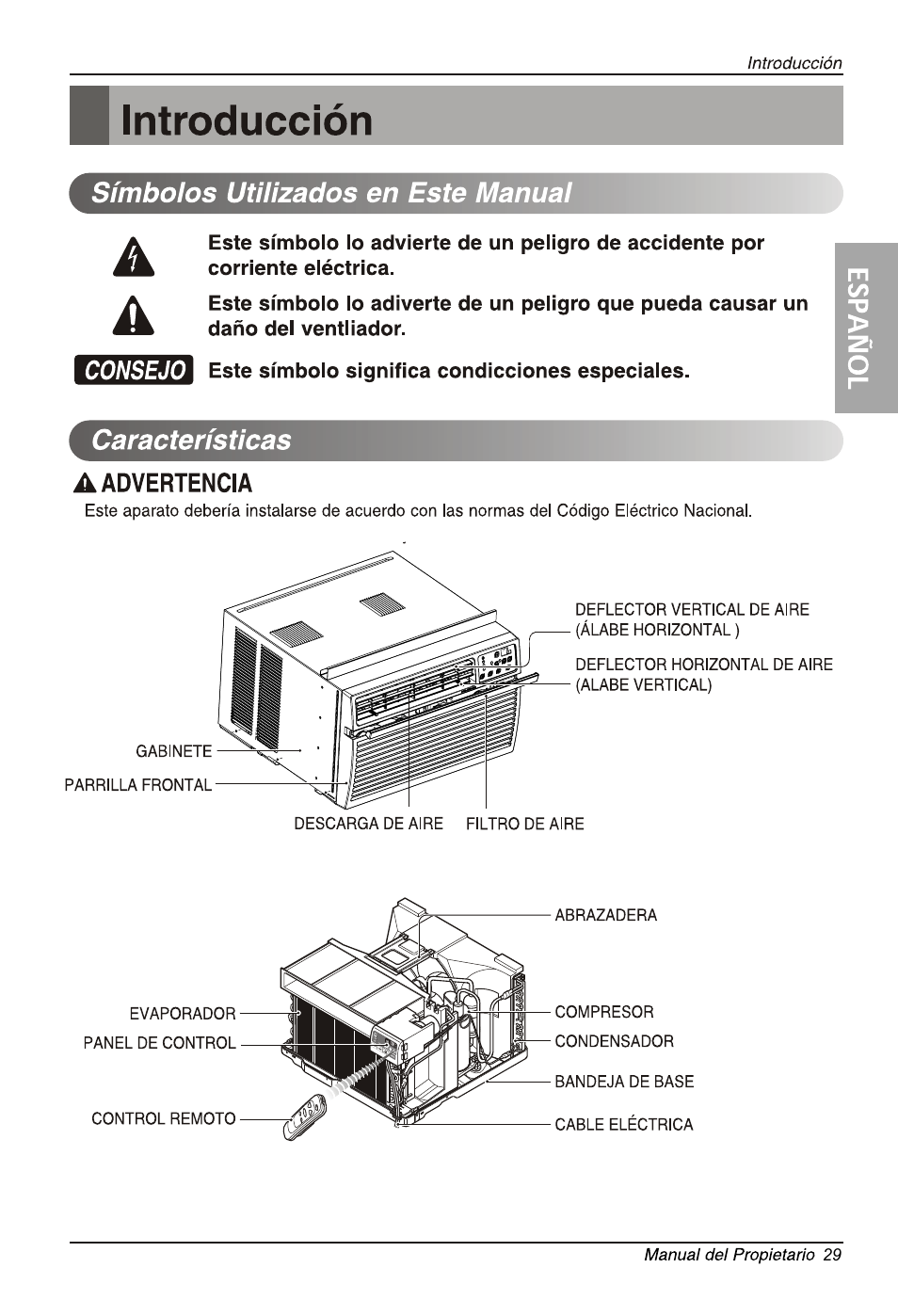 LG LW1814ER User Manual | Page 29 / 46